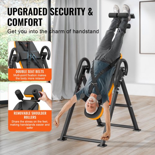 Inversion Table 300lbs Capacity Heavy Duty Inversion Table Decompression