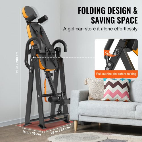 Inversion Table 300lbs Capacity Heavy Duty Inversion Table Decompression