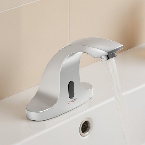 Touchless Bathroom Sink Faucet Automatic Motion Sensor Restroom Toilet Cold