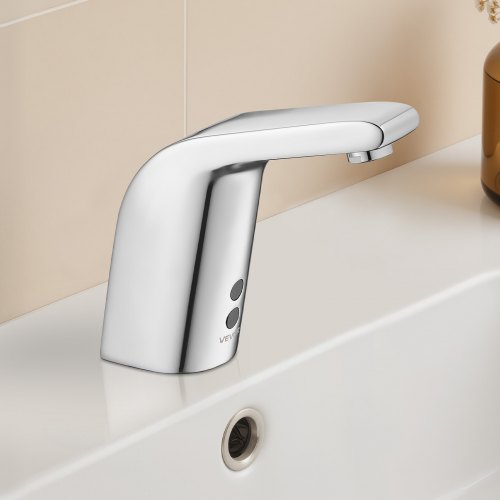 Touchless Bathroom Sink Faucet Automatic Motion Sensor Restroom Toilet Cold 3 7