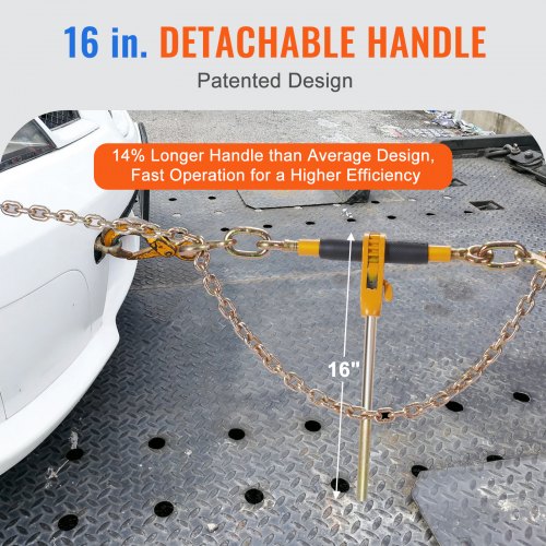 Ratchet Chain Binder 51638 Heavy Duty Load Binders with G80 Chains