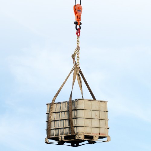 2 Ton Snatch Block with G80 Chain Swivel Shackle 3 Sheave for 38 Wire