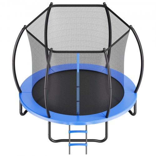 Outdoor Trampoline 8Ft Recreational Astm Approved Trampolines With Enclosure