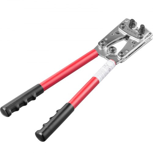 Battery Cable Lug Crimping Tool 1010AWG with Cable Cutter and 48PCS