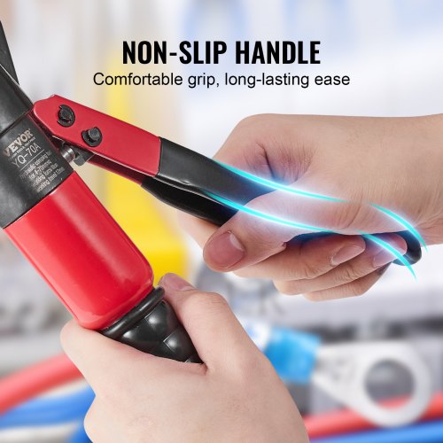 Hydraulic Crimping Tool with 9 Sets of Dies AWG1220 Copper And Aluminum