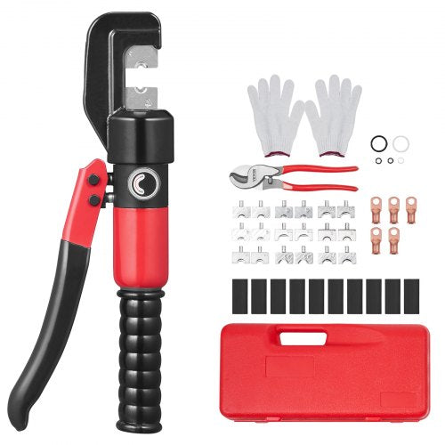 Hydraulic Crimping Tool with 9 Sets of Dies AWG1220 Copper And Aluminum