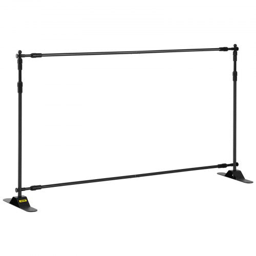 Backdrop Banner Stand 8 x 8 Ft Adjustable Heavy Duty Background Stand with 1