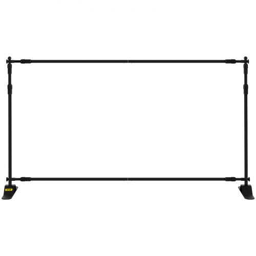 Backdrop Banner Stand 8 x 8 Ft Adjustable Heavy Duty Background Stand with 1
