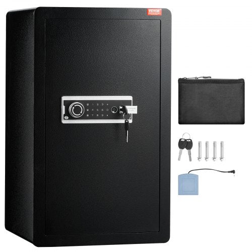Single Door 40 cuft Safe Box with Key Lock Password Fingerprint Safe