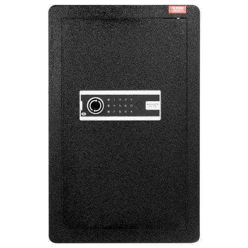 Single Door 35 cuft Safe Box with Key Lock Password LED Light