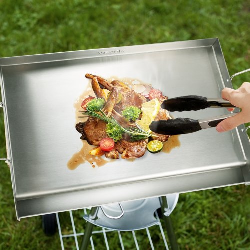 Stove Top Griddle 235x16 PreSeasoned Stainless Steel Griddle