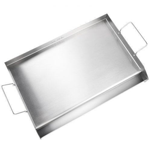 Stove Top Griddle 235x16 PreSeasoned Stainless Steel Griddle