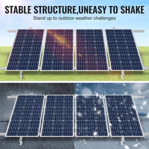 MultiPieces Solar Panel Mounting Brackets 30°60° Adjustable Brackets – 330 L