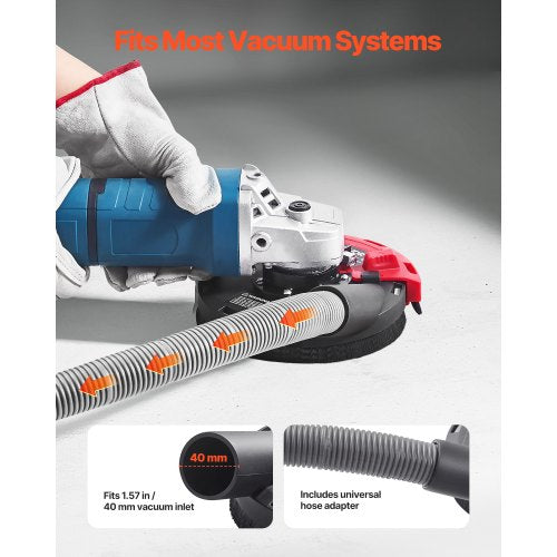 Grinding Dust Shroud for Angle Grinder Universal 45 in Surface Grinder