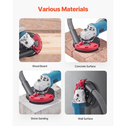Grinding Dust Shroud for Angle Grinder Universal 45 in Surface Grinder