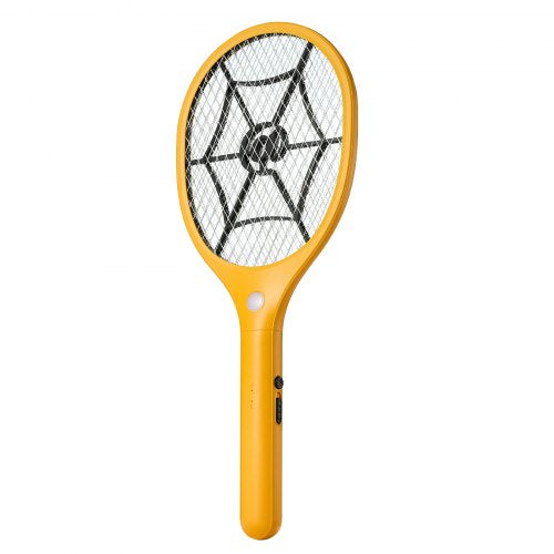 Electric Fly Swatter Zapper Racket with 3 Layers Mesh Powerful Fly Killer