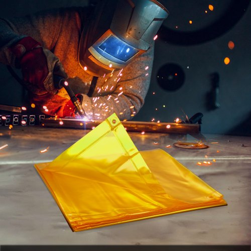 Welding Screen with Frame 6 x 8 Welding Curtain Screen FlameResistant