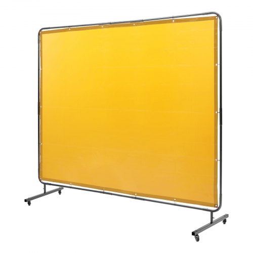Welding Screen with Frame 6 x 8 Welding Curtain Screen FlameResistant