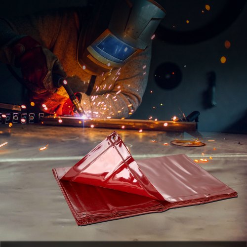 Welding Screen with Frame 6 x 8 Welding Curtain Screen FlameResistant