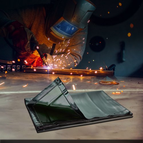 Welding Screen with Frame 6 x 8 Welding Curtain Screen FlameResistant