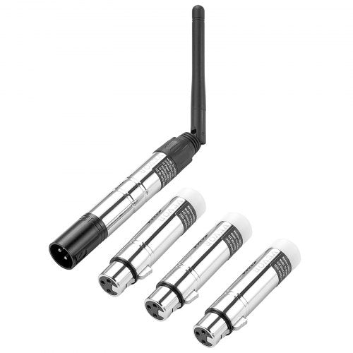 DMX Wireless Receiver 3 Receivers 1 Transmitter 24G ISM Band 656 ft