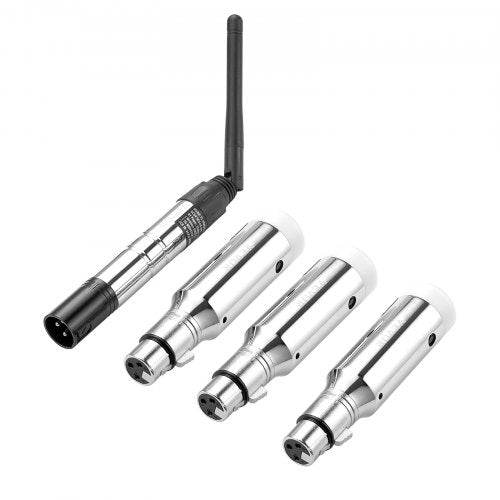 DMX Wireless Receiver 3 Receivers 1 Transmitter 24G ISM Band 656 ft