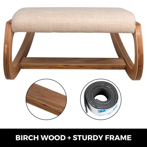 Ergonomic Kneeling Chair Heavy Duty Better Posture Kneeling Stool Office