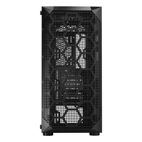 PC Gaming Case FullTower Computer Case with HighAirflow Panel Magnetic