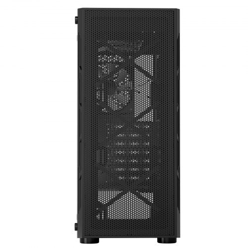 PC Gaming Case MidTower Computer Case with HighAirflow Tempered Glass