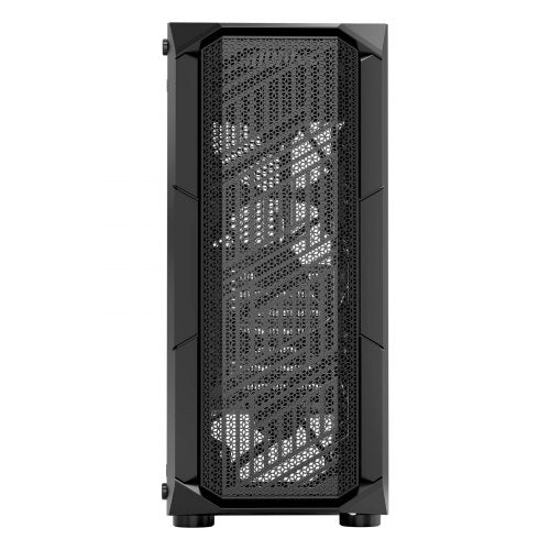 PC Gaming Case MidTower Computer Case with HighAirflow Tempered Glass