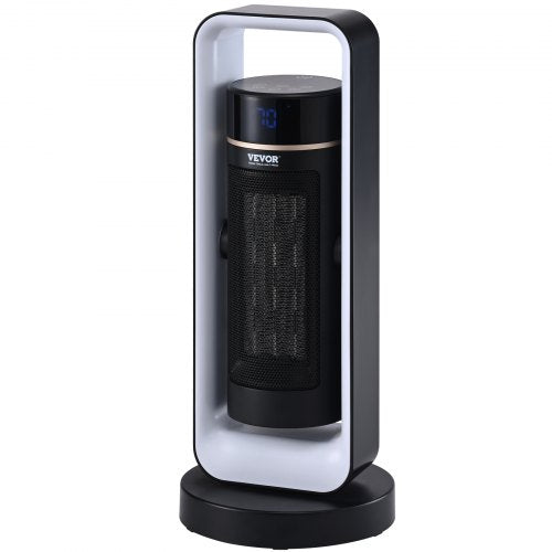 Electric Space Heater with Thermostat Remote Control 1000W1500W 2Level