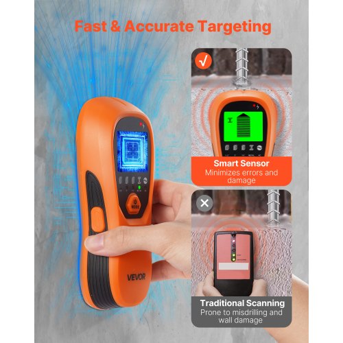 Stud Finder Wall Scanner 5 In 1 Electronic Detector With Smart Sensor 0 25
