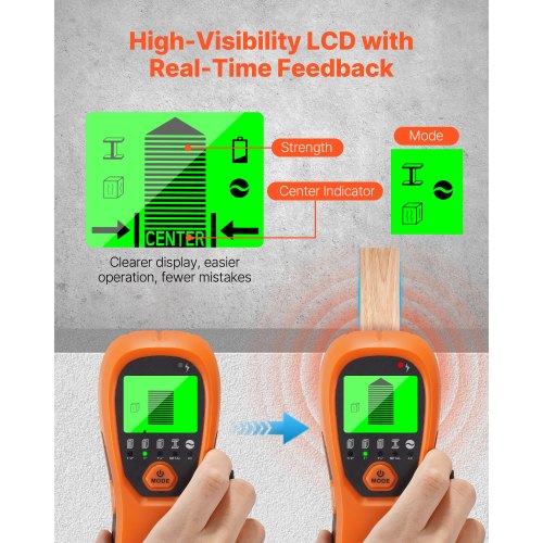 Stud Finder Wall Scanner 5 In 1 Electronic Detector With Smart Sensor 0 25