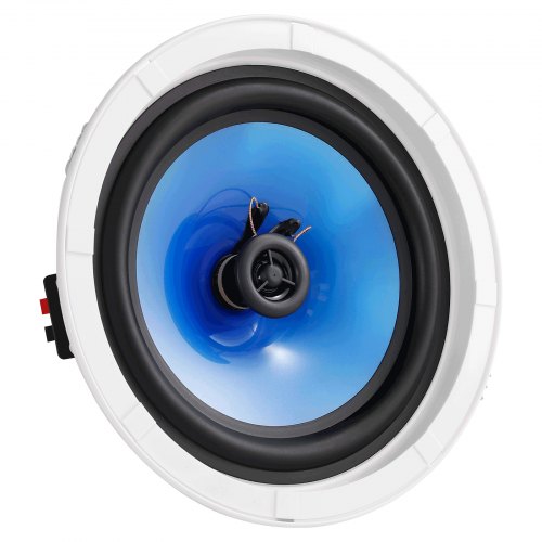 2 PCs 8 Inch in Ceiling Speakers 50Watts Flush Mount Ceiling inWall