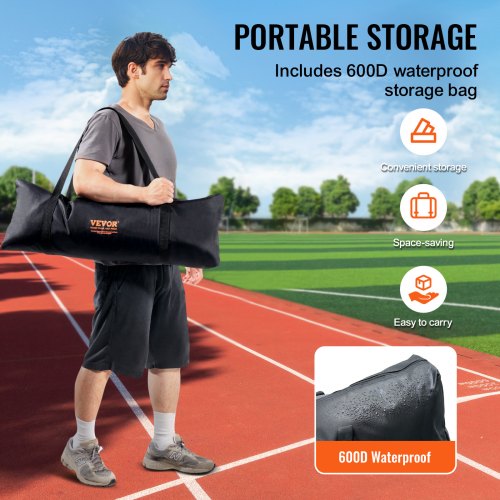Barricade Backstop Net 12x9 ft Ball Sports Barrier Netting Portable