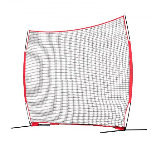 Barricade Backstop Net 12x9 ft Ball Sports Barrier Netting Portable