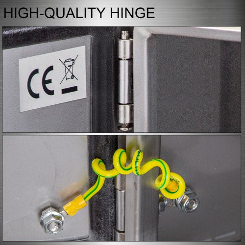 NEMA Stainless Steel Enclosure 12 x 12 x 8 NEMA 4X Steel Electrical