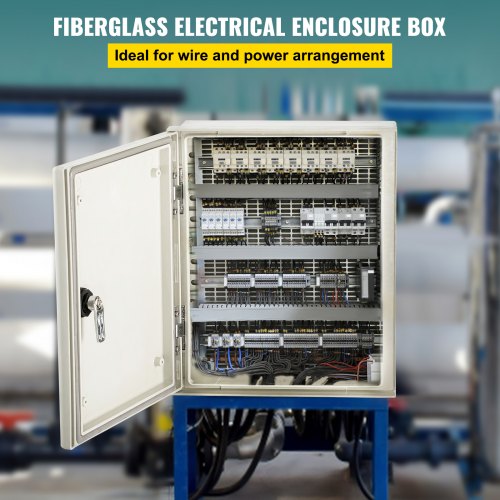 NEMA Electric Box 12x10x6 NEMA 4X Fiberglass Electric Enclosure IP66