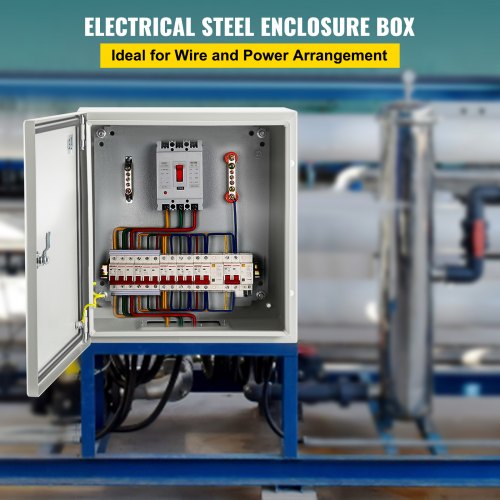 NEMA Metal Case 8x8x6 NEMA 4X Metal Electric Enclosure IP66 Water Dust