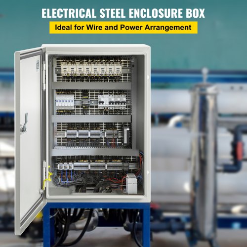 NEMA Steel Enclosure 12×8×6NEMA 4X Steel Electrical BoxIP66 Waterproof