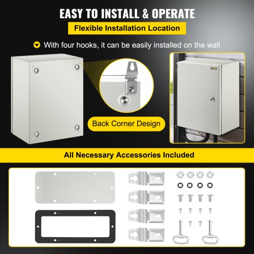 NEMA Steel Case Dimensions 16x12x8 inches NEMA 4X Steel Electric