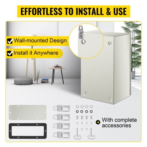 NEMA Steel Enclosure 20 x 12 x 10 NEMA 4X Steel Electrical Box IP66