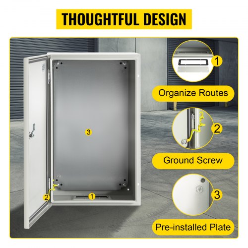 NEMA Steel Enclosure 20 x 12 x 10 NEMA 4X Steel Electrical Box IP66