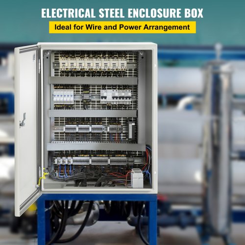 NEMA Steel Case 20x16x6 NEMA 4X Metal Electric Enclosure IP66 Water