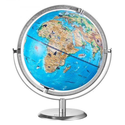 Educational Globe for Kids 10 in254 mm Interactive AR World Globe with AR