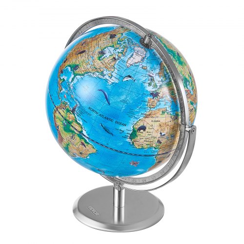 Educational Globe for Kids 10 in254 mm Interactive AR World Globe with AR