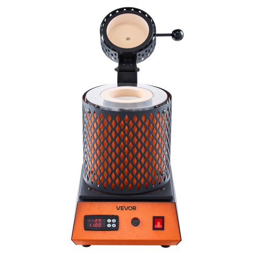 Electric Melting Furnace 1500W Metal Smelter Foundry 21021150 Smelting Machine
