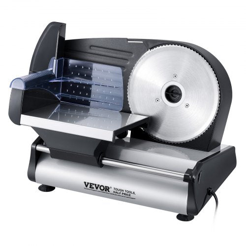 Meat Slicer 180W 75 Electric Deli Food Slicer for Frozen Meat Bread Cheese