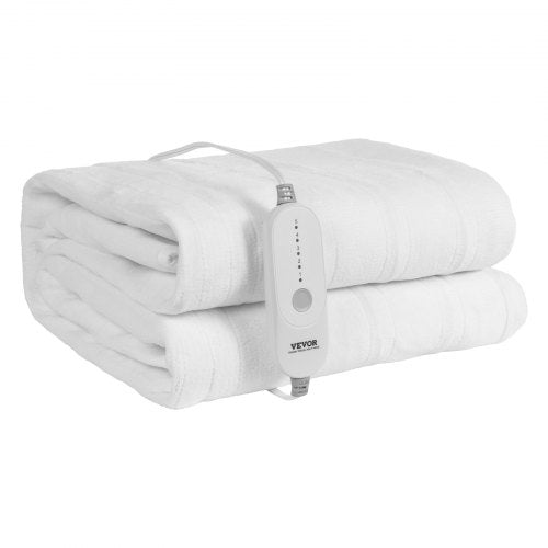 Heated Mattress Pad 39 x 75 in Electric Bed Warmer with 15 Heat Settings