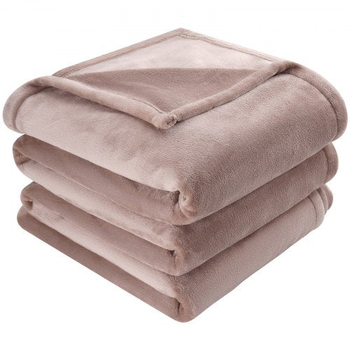 Heated Blanket Electric Throw 100 x 90 King Size Soft Flannel Heating